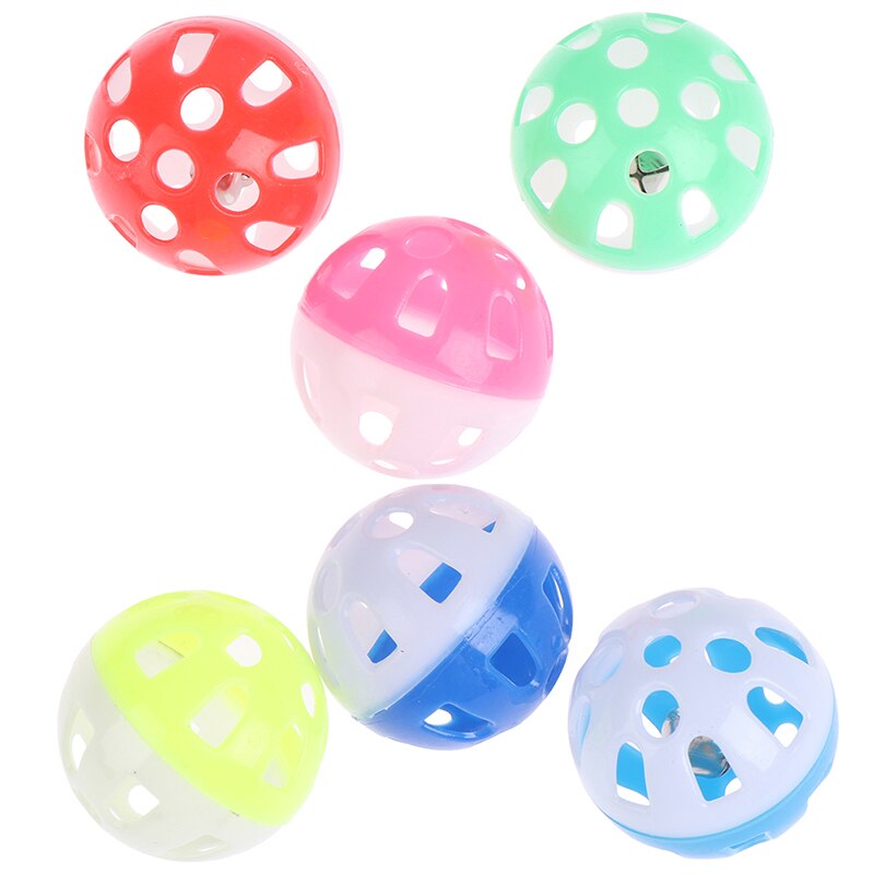 1pc 3.8cm Pet Parrot Toy Bird Hollow Bell Ball For birds Chew Fun Cage Toys