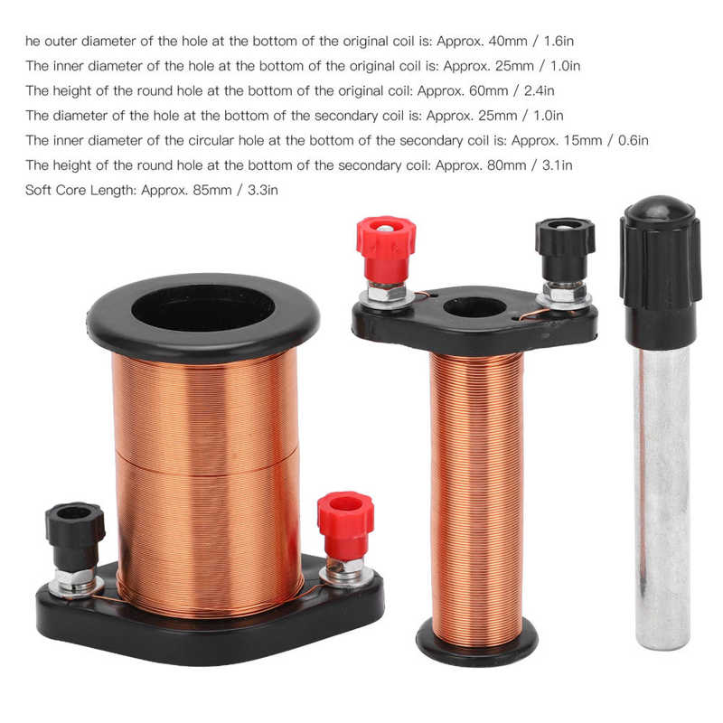 Primary Coil Durable Electromagnetic Induction Coil for School for Laboratory