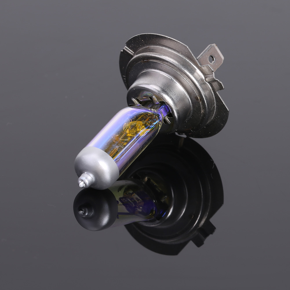 H7 Xenon Yellow Halogen Light Bulbs 12V 55W Halogen Headlight Bulb 3000K Fog Halogen Bulb Yellow Auto Replacement Parts
