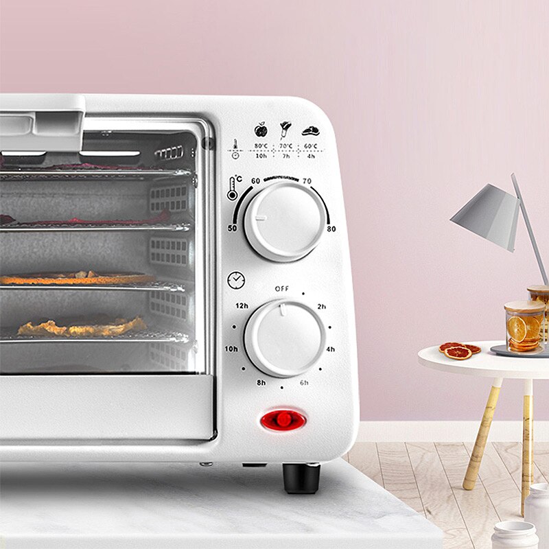 Household Dryer For Fruits Vegetables Dehydrator Mini Fruit Drying Machine Soluble Bean Pet Food Dehydrator