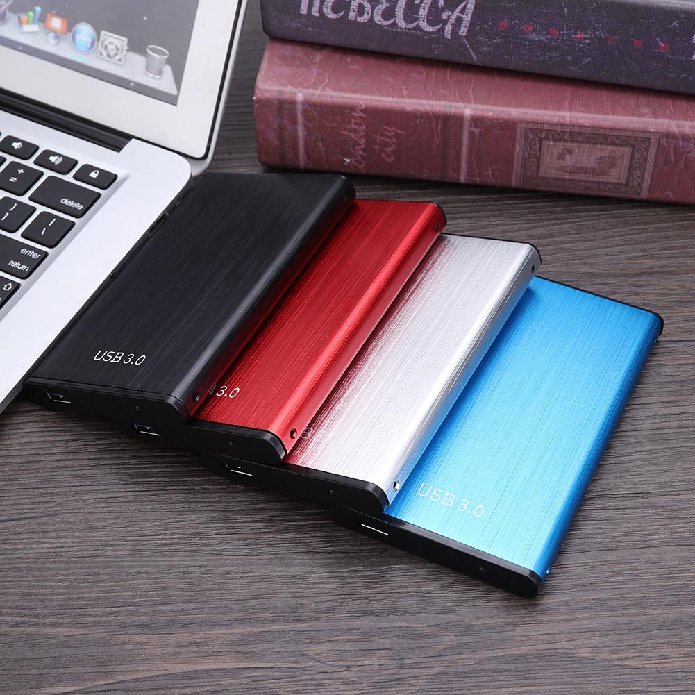 Caja de disco duro portátil USB 3,0, carcasa externa para HDD SSD de 2,5 pulgadas, 6gbps