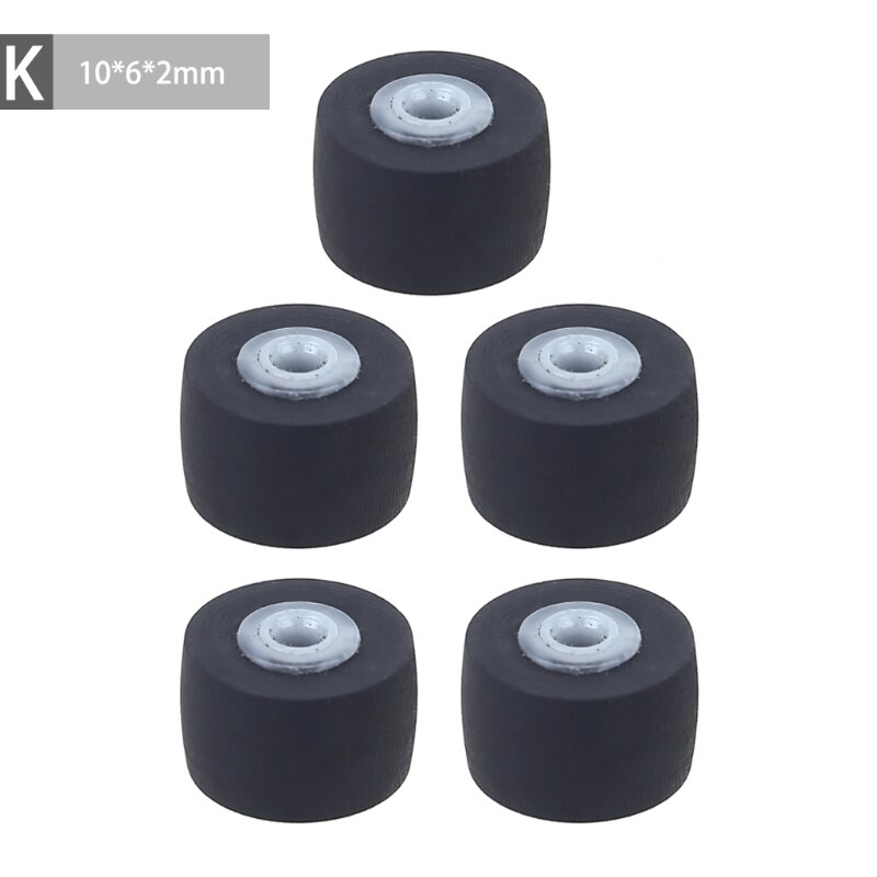 5pcs Cartridge Radio Roller Tape Recorder Pressure Cassette Belt Pulley Player: K