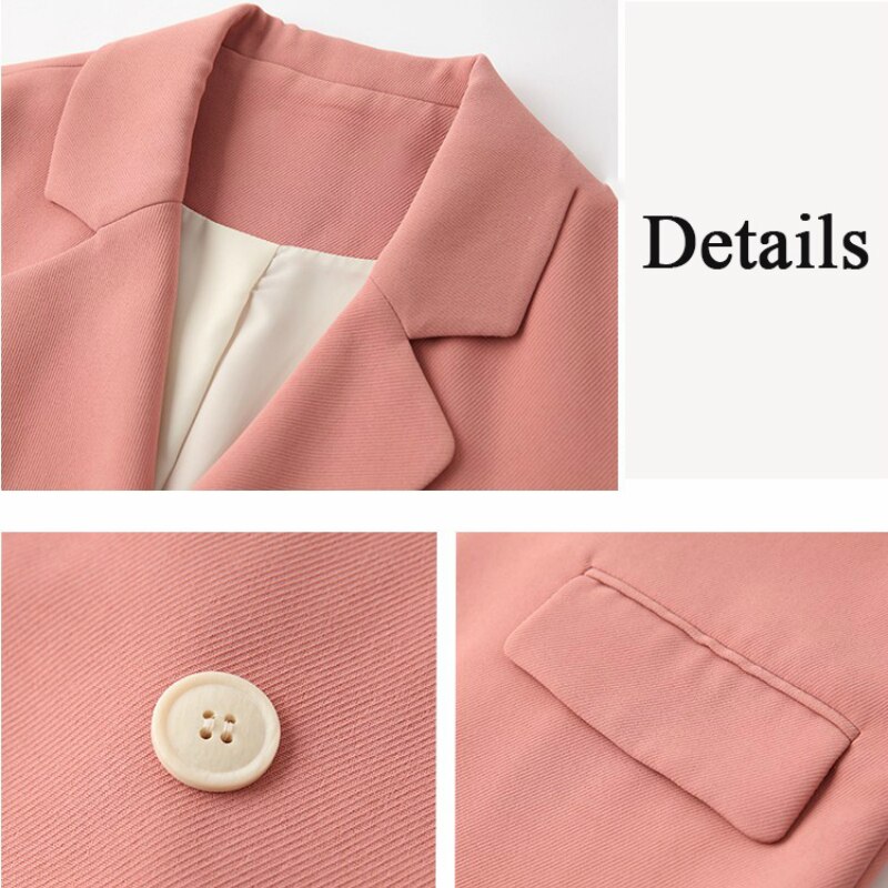 Blazer , col échancré pour femmes, Patchwork, style coréen, ample, pour femmes, bureau, , tendance, nouveauté décontracté