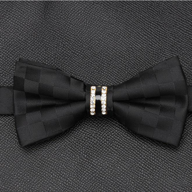 Men Luxurious Bowtie Groom Solid Dot Cravat Gravata Butterfly Wedding Bow Ties Male Accessories for Mens Tie: ZY-LD-Z-06