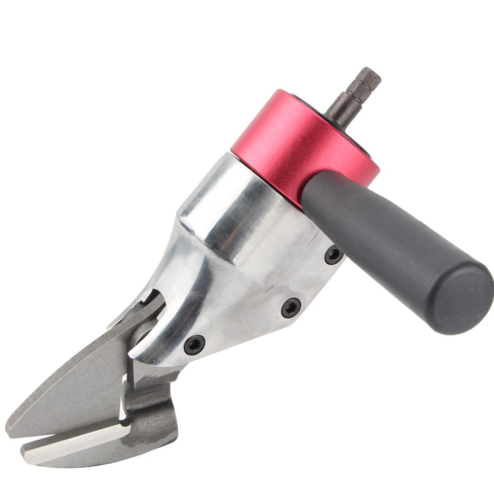 Metal Cutting Scissors Nozzle for Electric Drill Chuck Iron Disc Shears Plastic Cloth Wool Wire Mesh Cutter Air: A Straight Shear