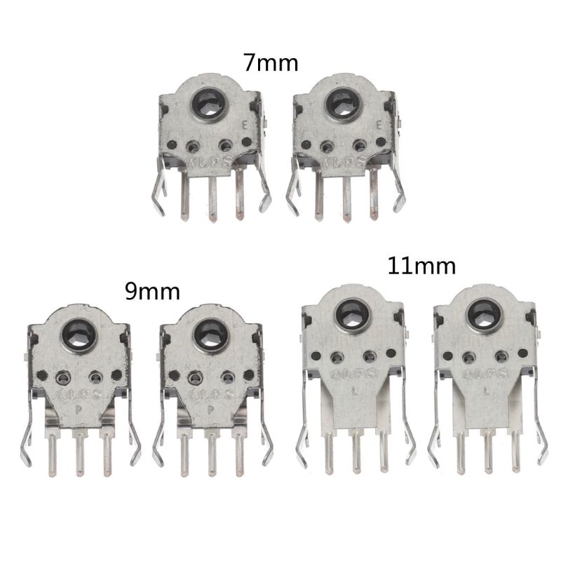 2Pcs Original ALPS Mouse Encoder Mouse Decoder 7mm/9mm/11mm Highly Accurate for RAW G403 G603 G703 Roller Wheel