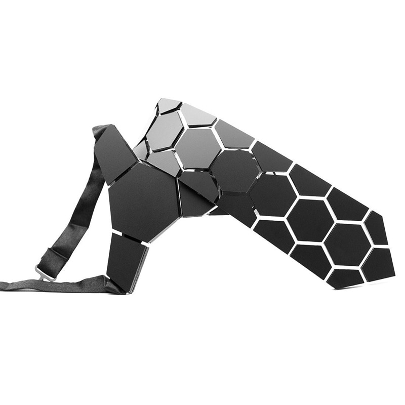 Eleganckie matowe czarne sześciokąty krawat męskie obcisłe krawaty jedwabne wesele prezent biznesowy wszystkie mecze modne akcesoria zestaw Hankerchief