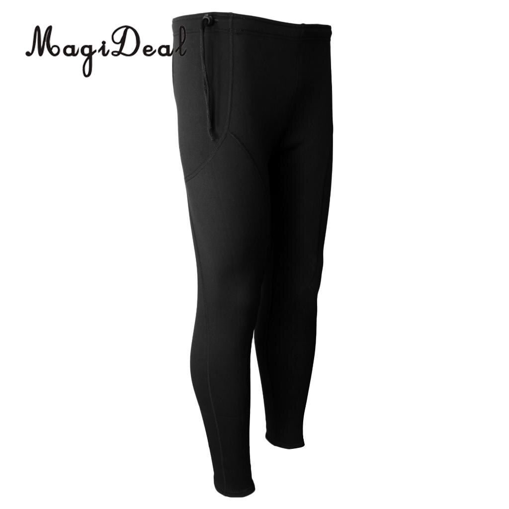 Phenovo vattensport våtdräkt byxor 1.5mm neopren vinterbad kanotpaddling kajak surfa varma byxor smala leggings s-xxl