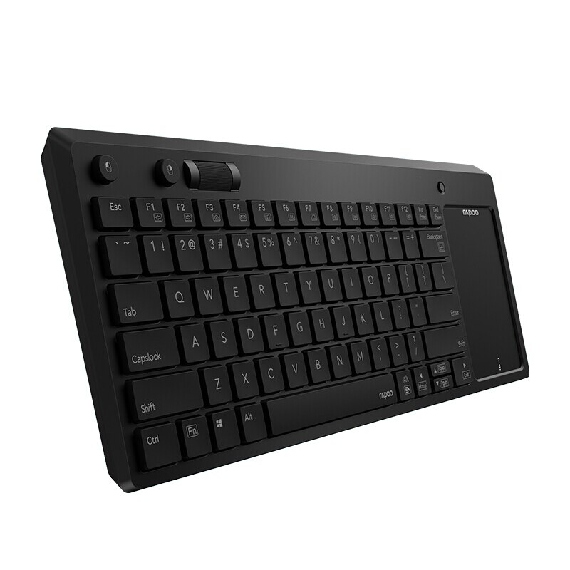Originele Rapoo K2800 Wireless Touch Keyboard Usb 2.4G Draadloze Multimedia Toetsenbord Onafhankelijke Muis Knop Met Touchpad