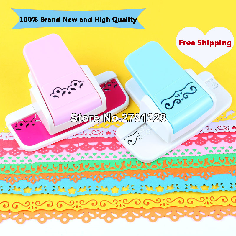 Punch scrapbooking handmade edge device DIY paper cutter craft Handmade fancy border punch S flower embossing
