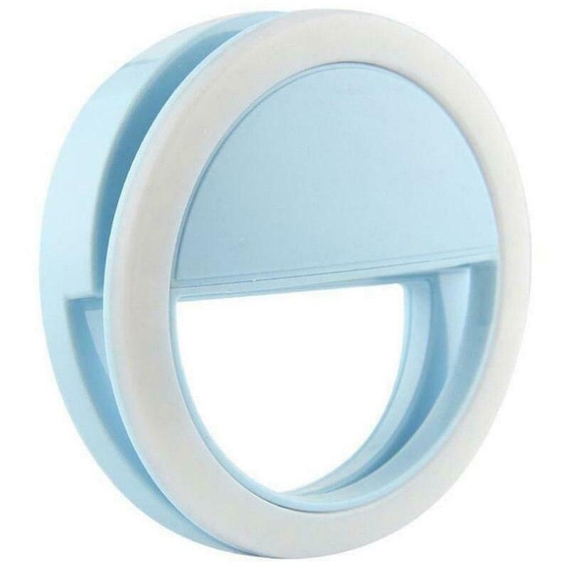 Foco Anillo Aro De Luz Led Aros Para Hacer Tik Tok Tripode Ring Light Selfie Movil Lo Mas Vendido Para Celular Fotos Selfie: Blue