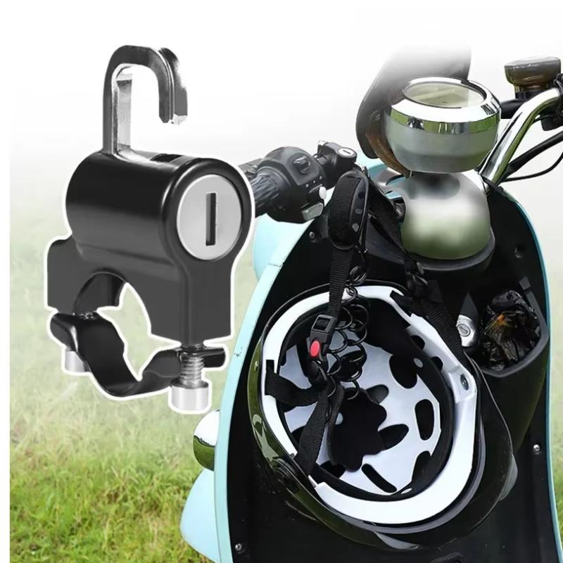 Motorhelmslot Anti-diefstal helmslot Stuurhouder Motorfiets Elektrische motorfiets Veiligheidsslot Accessoires