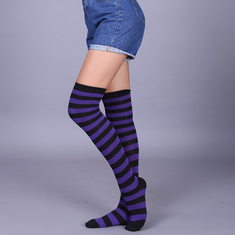 2 Paia Collant estivi sottili e traspiranti sopra al ginocchio per donne, Calze con bordo in pizzo, Verdi e sexy calze sopra il ginocchio | SHEIN ALIA