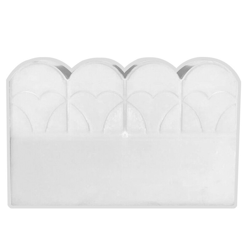 2Pcs Garden Fence Mold Fence Concrete Mold, Brick Cement Mould Garden Path Plastic DIY Tool Courtyard Garden Fence Mold