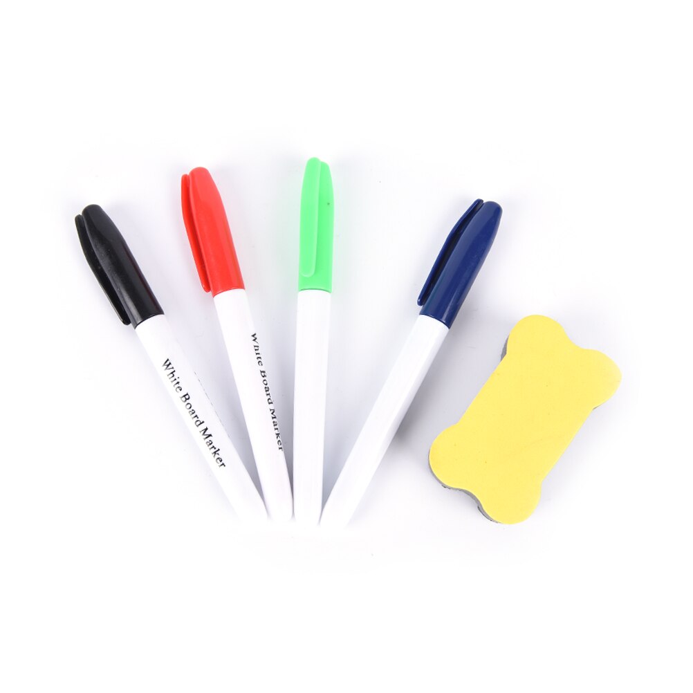 Whiteboard Marker Witte Raad Maker Pen Vloeibare Krijt Uitwisbare Maker Pen Kantoor School Supply Met Whiteboard Gum