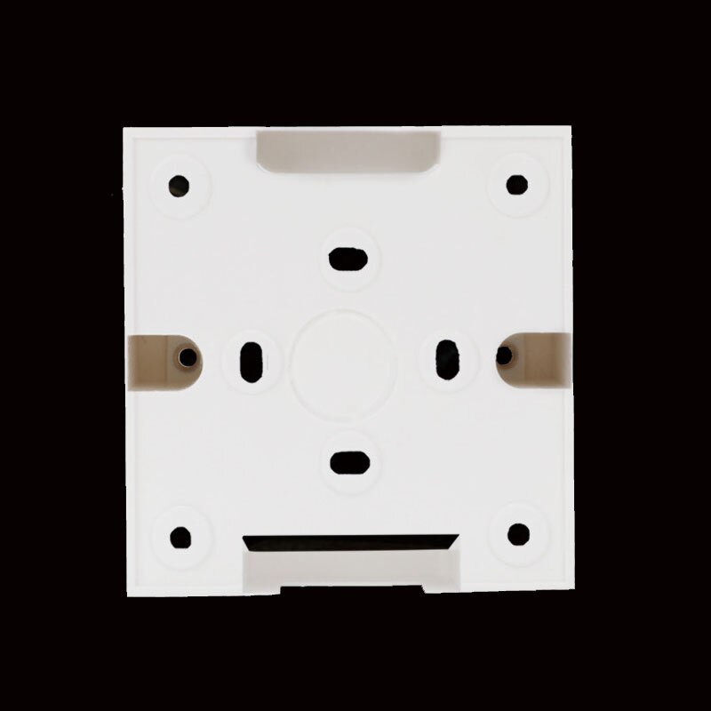 86 Type Surface Mounted Bottom PVC Box Universal Switch Socket Junction Box Wall Mount Switch Box 34mm 40mm 45mm