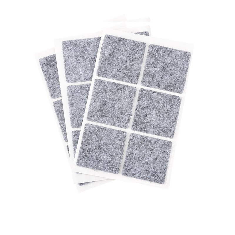 Nicht-gewebte Möbel Beine Selbst Klebe Füße Teppich Filz Pads Nicht-rutsch Verschleiß-beständig Kissen Sofa Schrank stoßstange Dämpfer für Stuhl