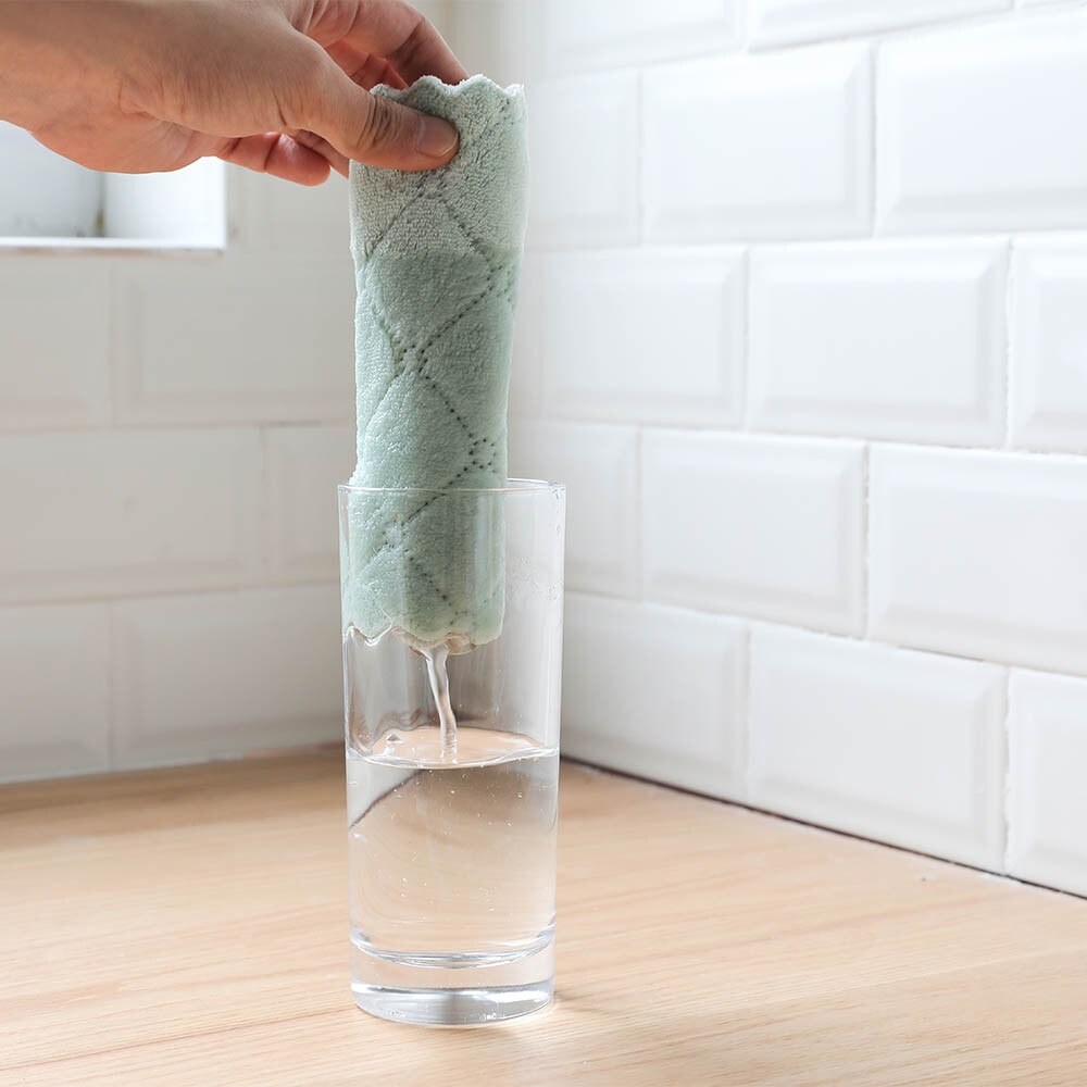 Toalhas de microfibra para casa, toalhas de microfibra para cozinha absorvente, espessa, para limpeza de micro fibra, # h40 1 peça