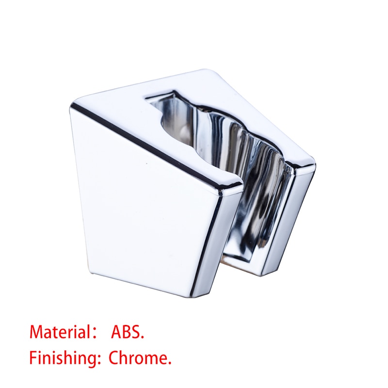 ABS Handheld Shower Spray Head Holder Bracket Wall Mount for Bathroom Hand Sprayer Wand Brushed Nickel, Matte Black, Gold.