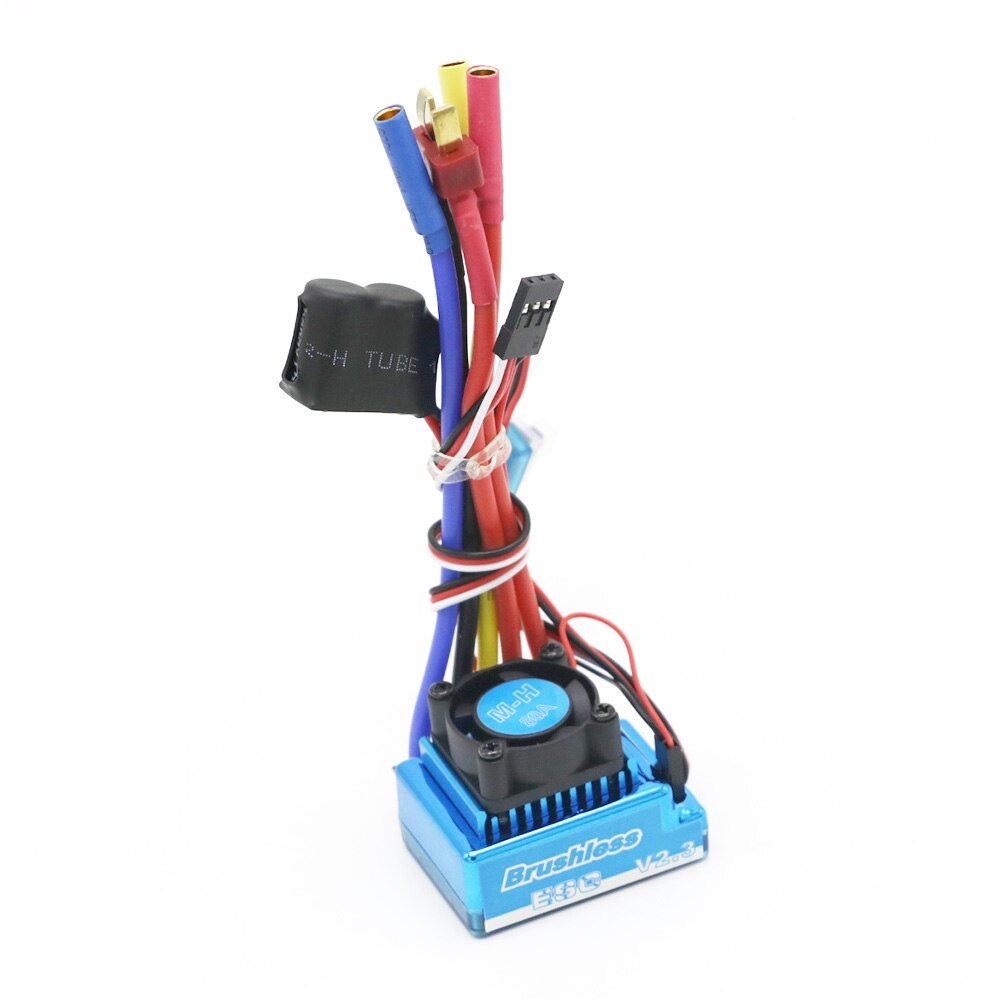 Waterproof 45A 60A 80A 120A Brushless ESC Electric Speed Controller Dust-proof for 1/8 1/10 1/12 RC Car Crawler RC Boat Part