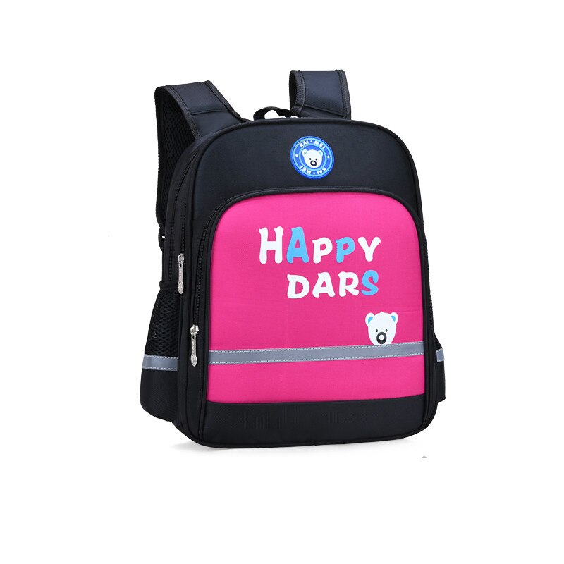 heißer Neue Kinder Schule Taschen für Jugendliche Jungen Mädchen Große Kapazität Schule Rucksack Wasserdichte Satchel Kinder Buch Tasche Mochila: Rose red small