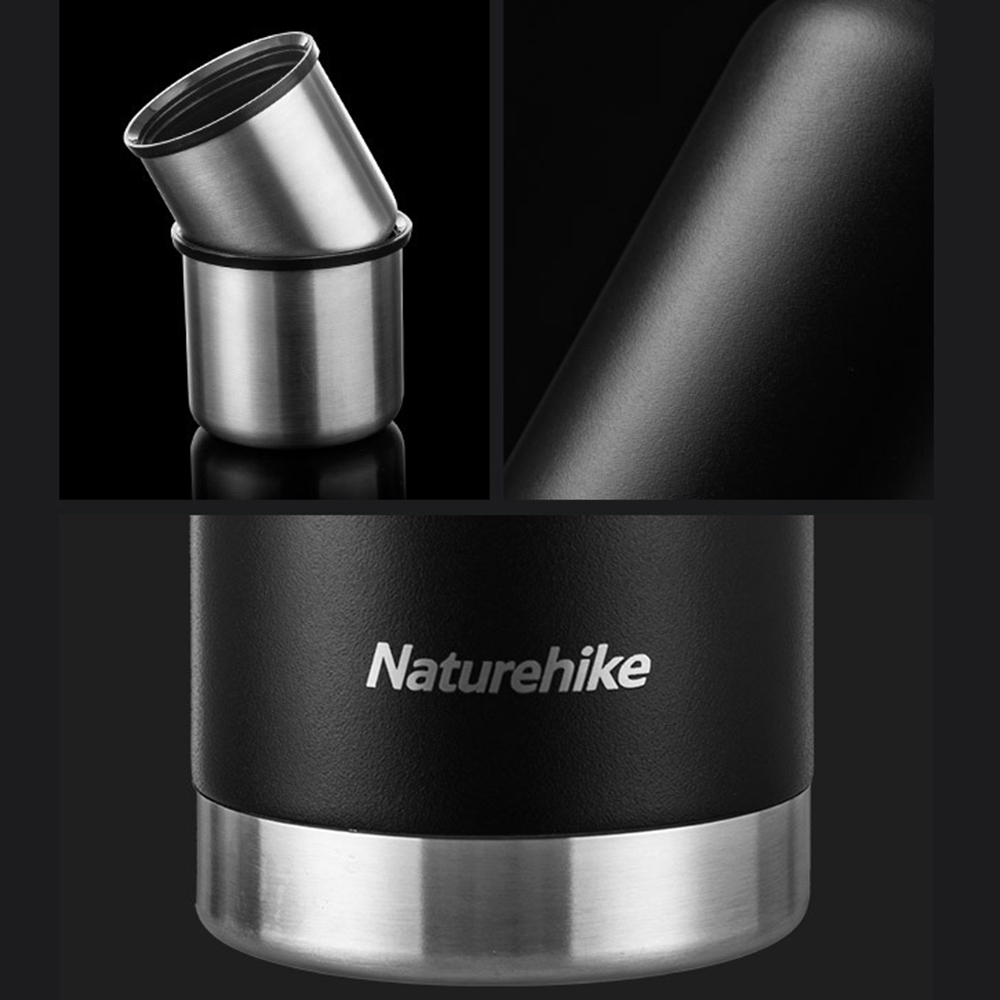 Naturehike Draagbare Vacuüm Cup Outdoor 304 Rvs Thermocup 24 Uur Kolven Koffie Thee Melk Mok Thermo Fles