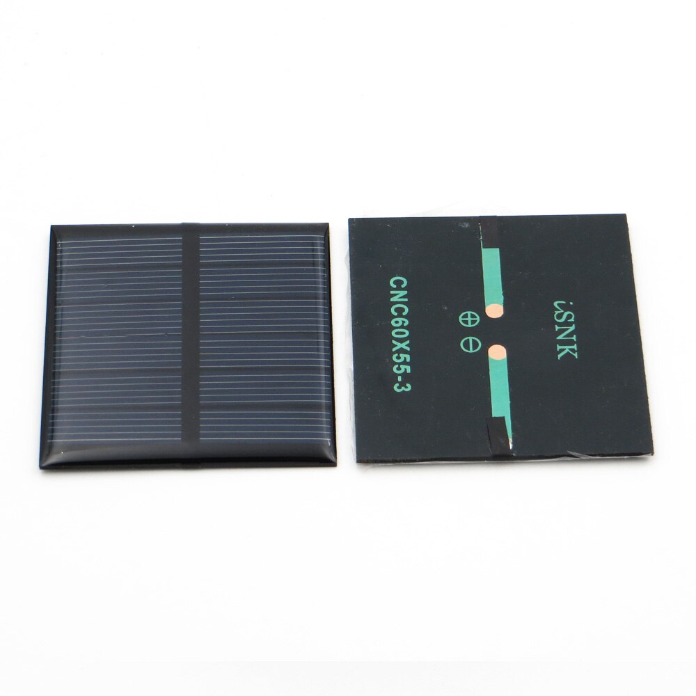 Mini 3V 0,45 W 150mA Panel Solar policristalino células solares suministro de módulo de Panel de energía DIY batería para cargadores de teléfono móvil de juguete
