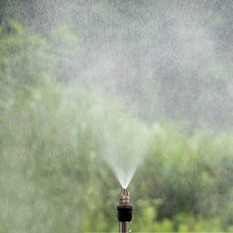 1/2 Inch Water Spray Nozzle Adjustable Garden Sprinkler Lawn Atomizing Water Spray Nozzle Watering Head 2Pcs