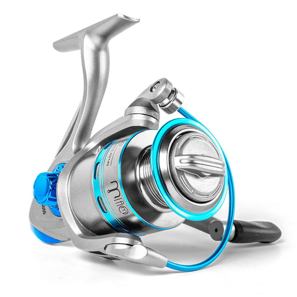 Spinning Reel 12BB+1 Stainless Steel FB 1000 -6000 Series Metal Coil Spool Ice Jigging Fishing Reel