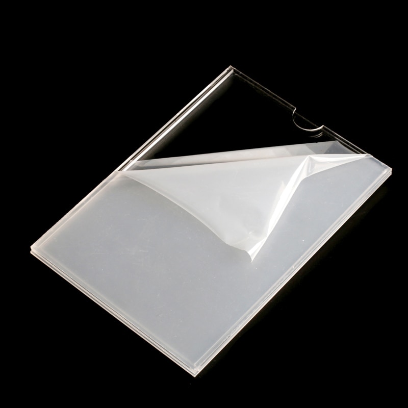 1pcS A4 Double-layer acrylic slot Transparent photo frame Card slot Insert Clear box plexiglass plate Acrylic Picture frame