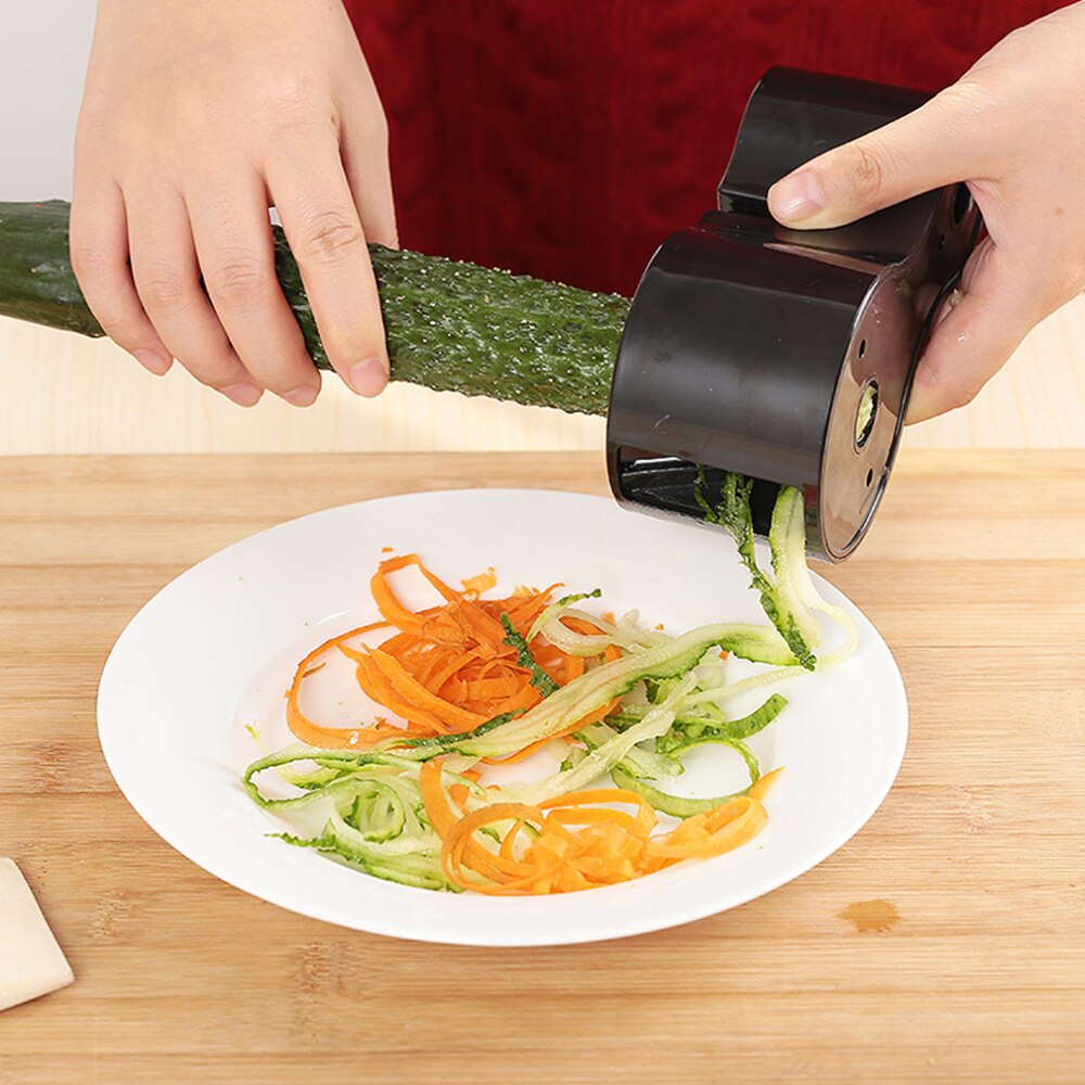 UNIKEA double taille spirale coupe-légumes ruban nouilles trancheuse utile cuisine outil pas cher prix