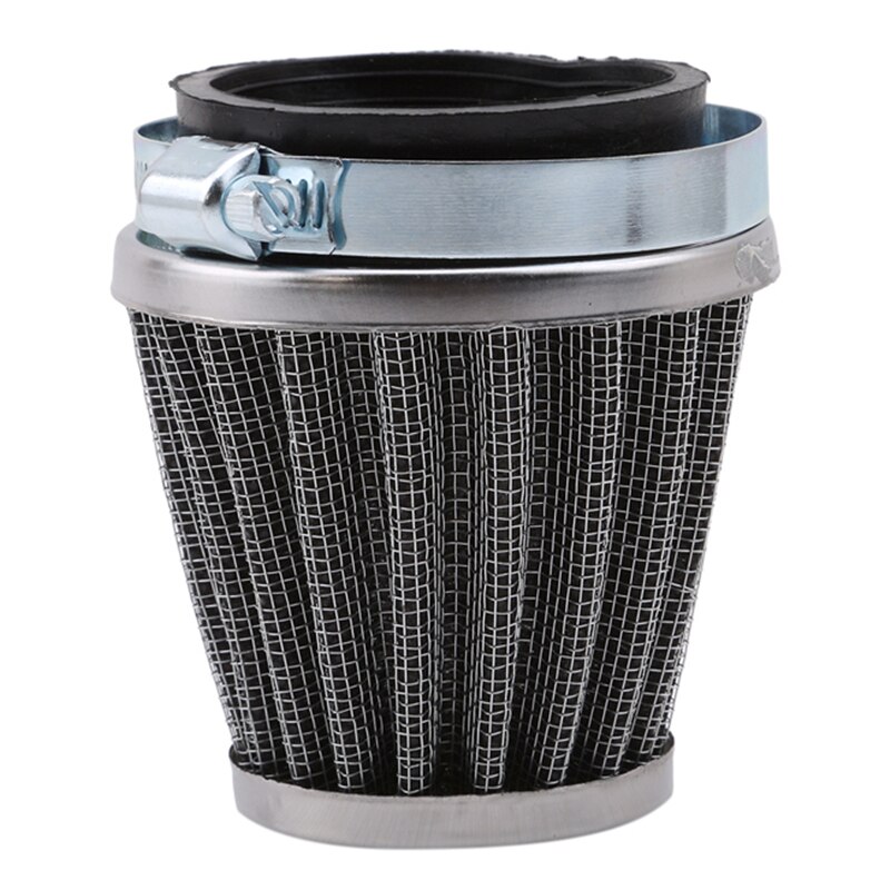 Motorsykkel luftfilter sopphodefiltre universell 35mm 44mm 50mm 54mm 60mm motorsykkel luftinntak filter renere svart: 60mm