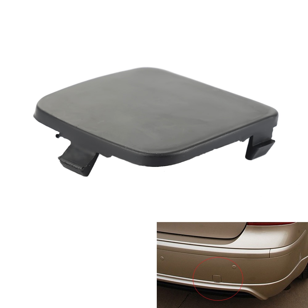 1pc Achterbumper Trekhaak Cover Cap Voor Ford Focus 2005 Zwart