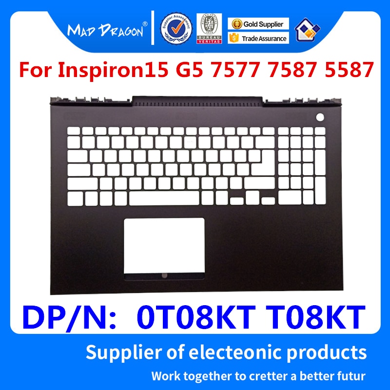 Laptop Vervanging Palmrest Bovenste Cover Case voor Dell Inspiron15 G5 7577 7587 5587 CKF50 AM21K000410 0T08KT T08KT
