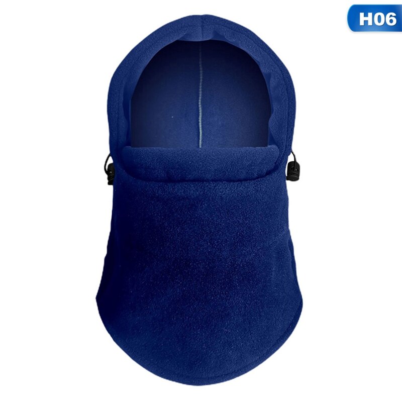 Winter winddichte wandelmutsen heren warme thermische fleece bivakmutsen gezichtsbedekkende mutsen ski fiets motor nekwarmer helm muts: H06