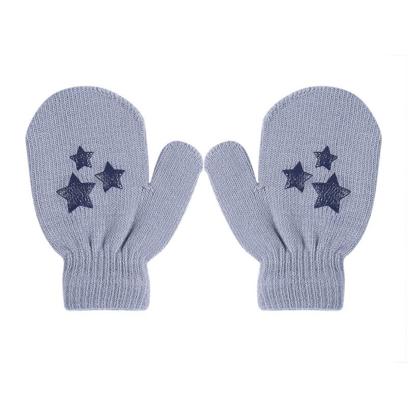 Winter Warm Baby Handschoenen Kids Magic Katoen Stretchy Wanten Voor Meisje Jongen Unisex Anti Krassen Handschoen Baby Baby Zachte: Gray 1