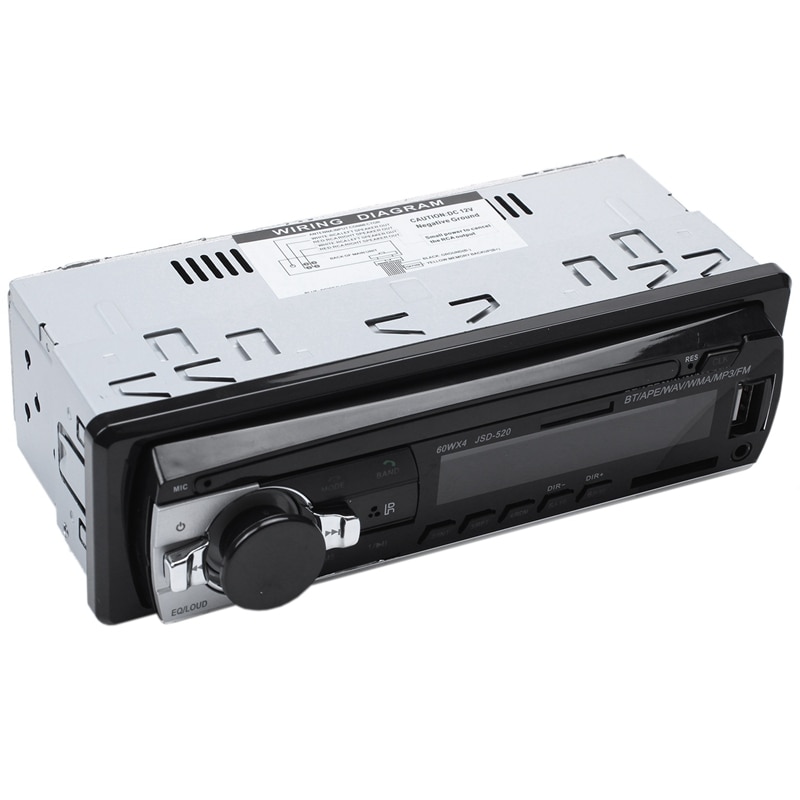 Car Radio Bluetooth Stereo Head Unit MP3/USB/SD/AUX-IN/FM In-dash Player 1DIN