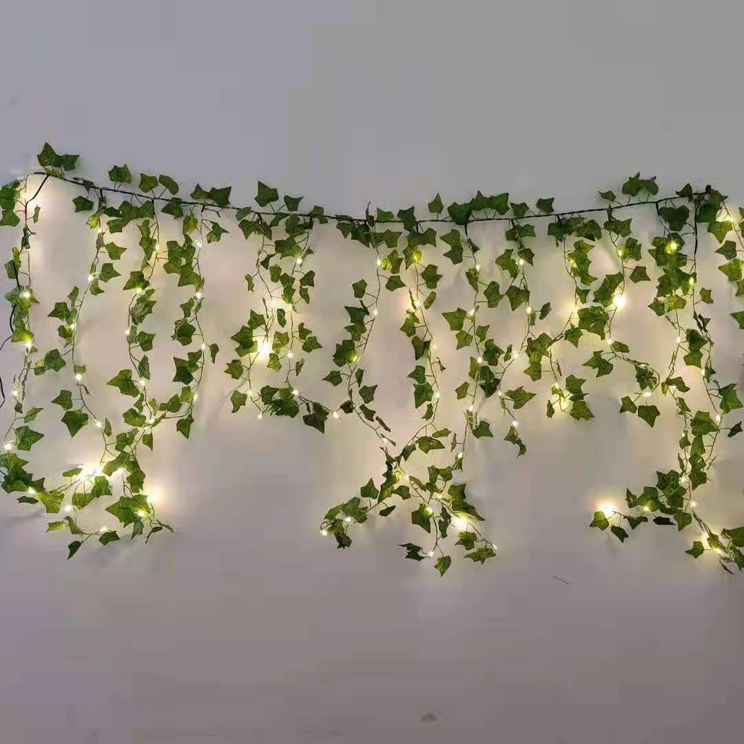 2m ivy string lights garland hanging lights garden night light family wedding birthday party decoration