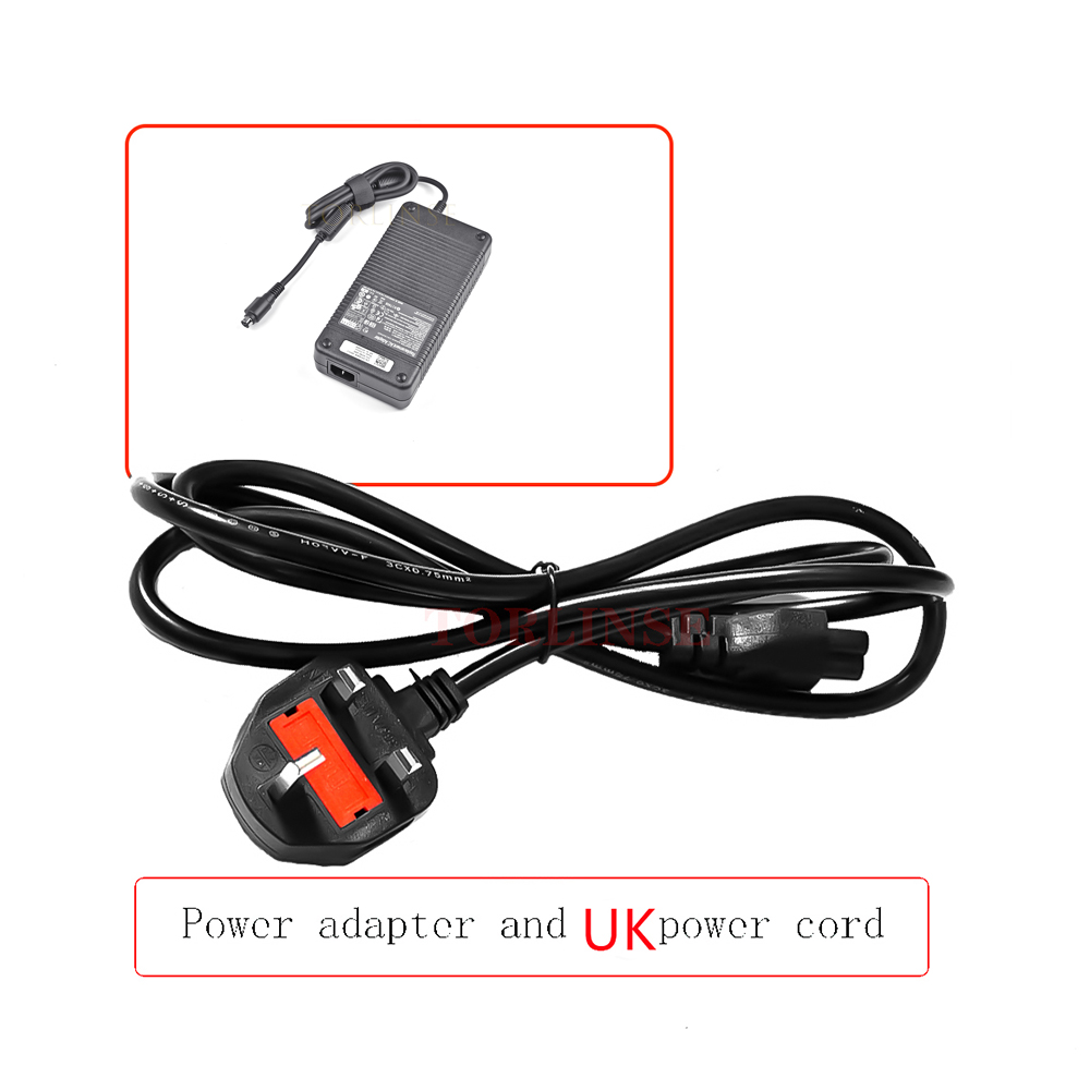 ADP-330AB D 19.5V 16.9A 330W AC Adapter Charger A17-330P2A A15-330P1A A330A002L For MSI GAMING GT80 GT62VR GT73VR GT75: Red