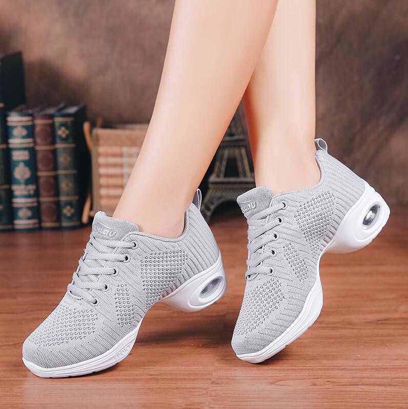 Zapatos de baile de para mujer, zapatillas de baile de Jazz, deportivas modernas de calle