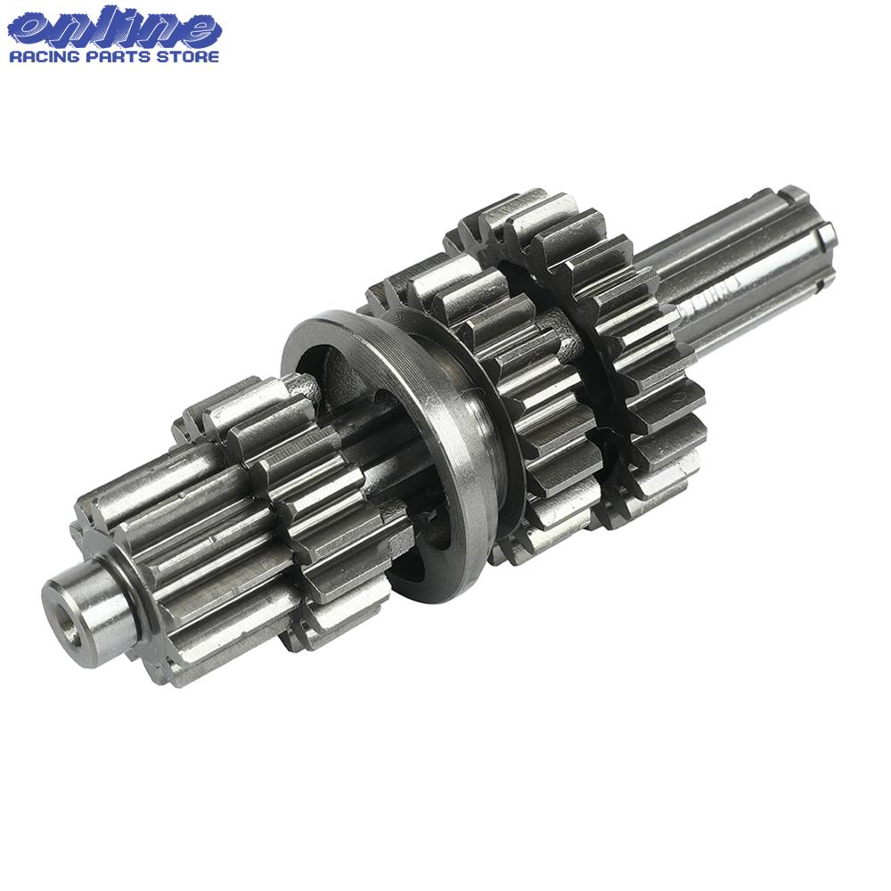 Girkasse hoved motaksel assy for 125 lifan 1 p 52 fmi 125cc horisontal motor kayo bse dirt pit sykkel deler