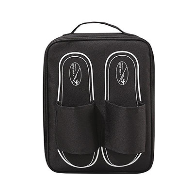Portable Travel Shoe Bag Slippers Sorting Bag Wardrobe Organizers Multifunction Travel Accessories Shoe Organizer Storage Bag: Red
