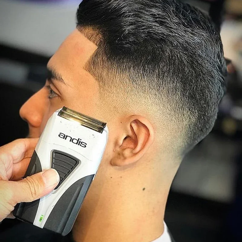 ANDIS Profoil Lithium Plus 17205 barber hair cleaning electric shaver for men razor bald hair clipper supplies Original American