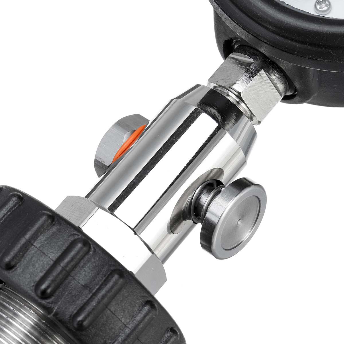 350 Bar DIVE Cylinder Tank CONTENTS Analyser PRESSURE Check Gauge with 5000psi Gauge for DIN Valve Tanks