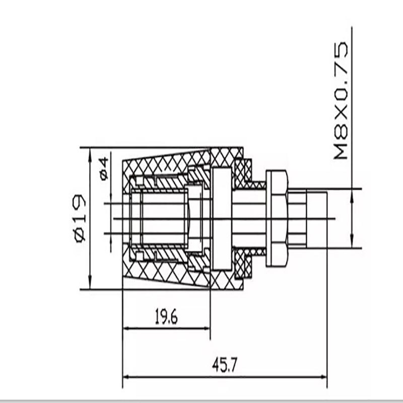 2PCSAmplifier output terminal