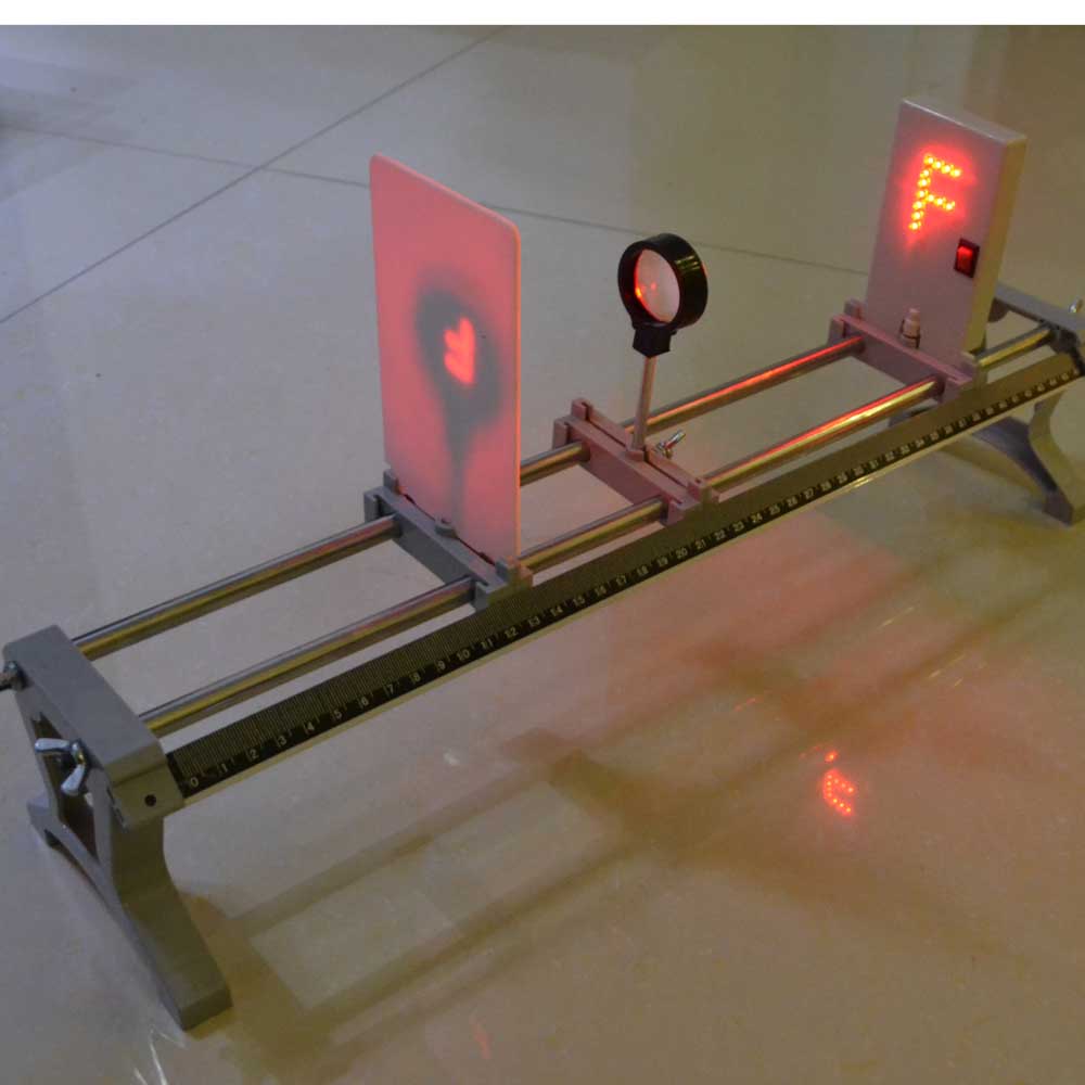 junior Esperimenti di Fisica Ottica Lente scatola Principio Dimostrazione Insegnamento Attrezzature Professionali F Sorgente di Luce M-1526