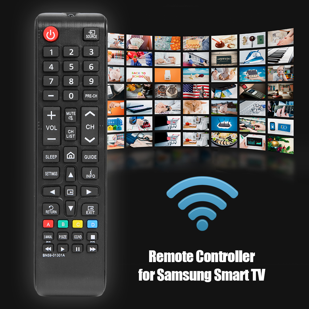 BN59-01301A Smart TV Remote Control Television Replacement Remote Controller for Samsung LED TV N5300/NU6900/NU7100/NU7300