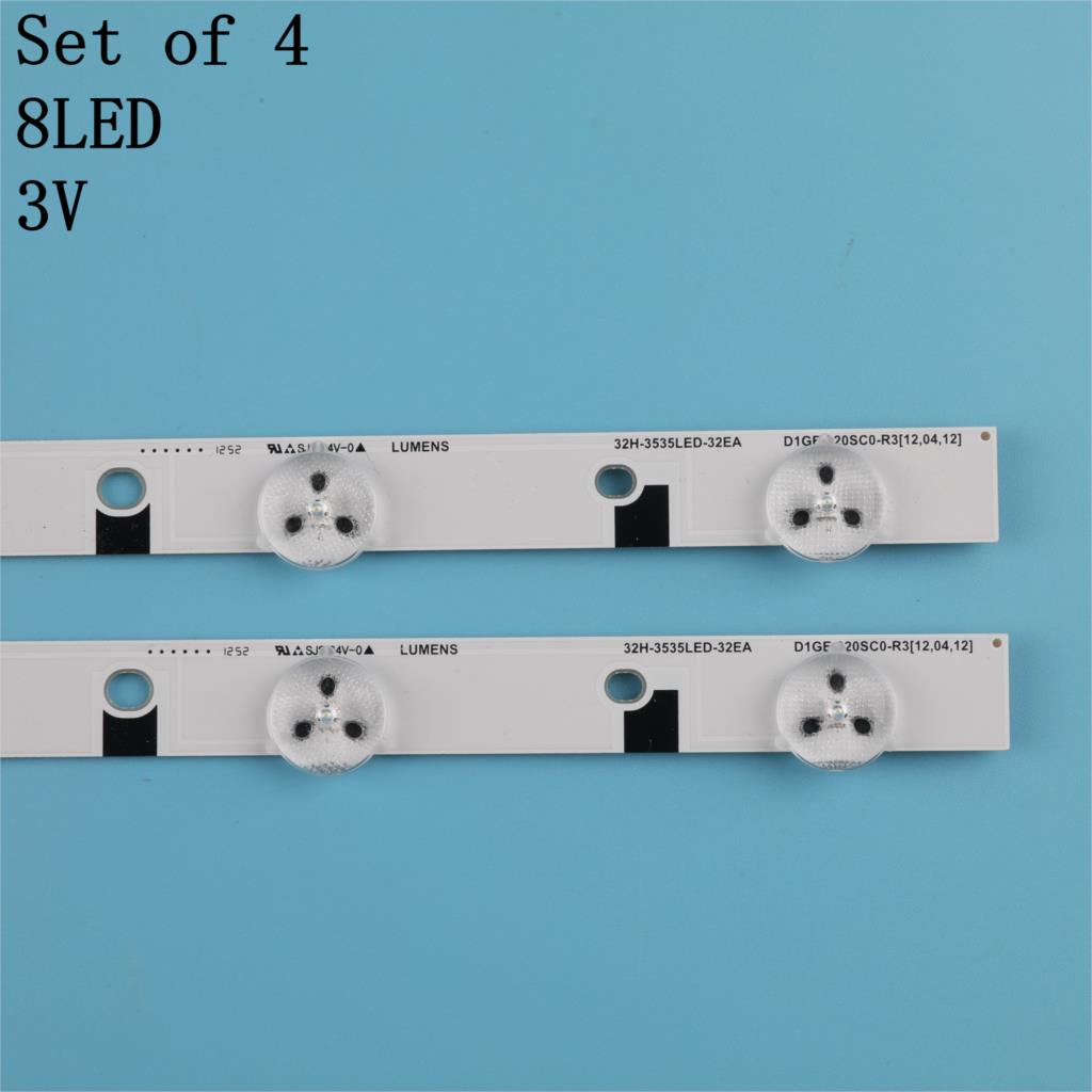 100% 4 Stks/partij 8Leds 580Mm Led Backlight Stirp Voor UE32EH4000W D1GE-320SC0-R3 BN96-24145A 32H-3535LED-32EA