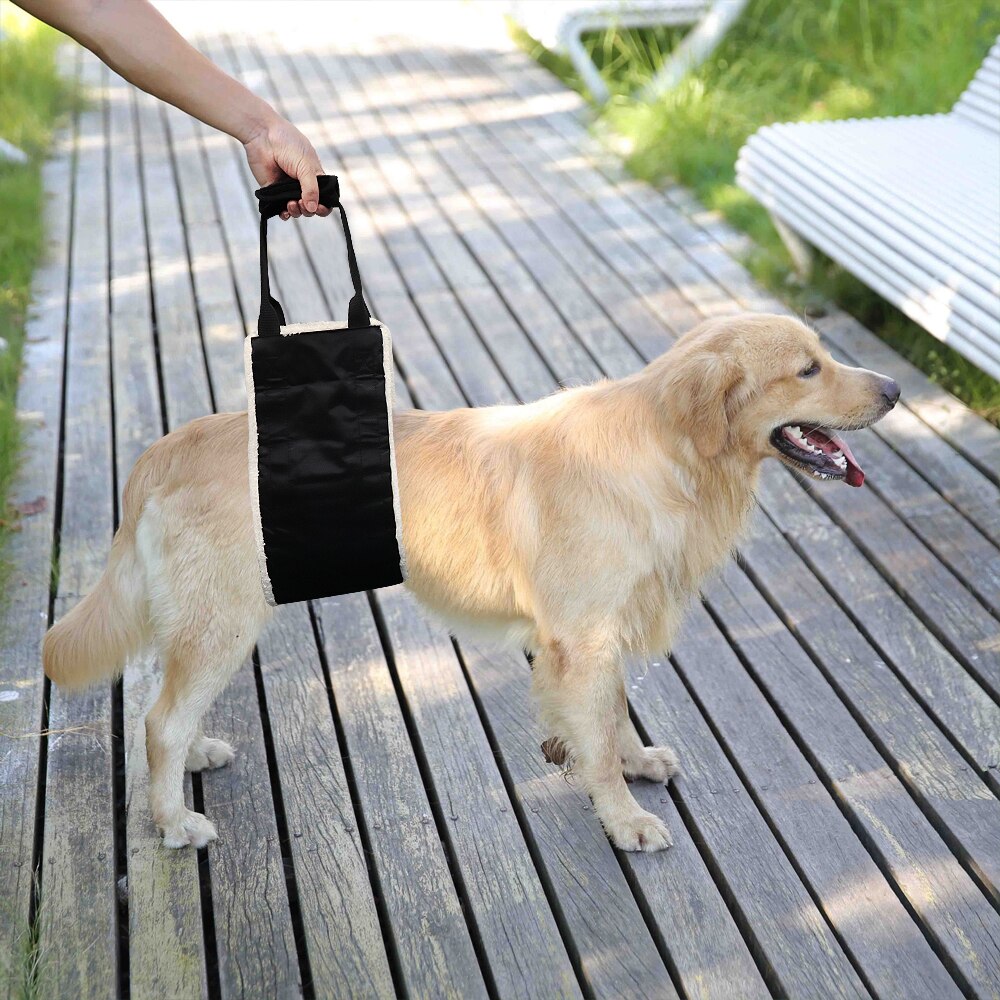 Arnés de soporte para perros, resistente al agua, elevador de perros, forro suave, chaleco de elevación para perros grandes y ancianos dañados con mango: Default Title