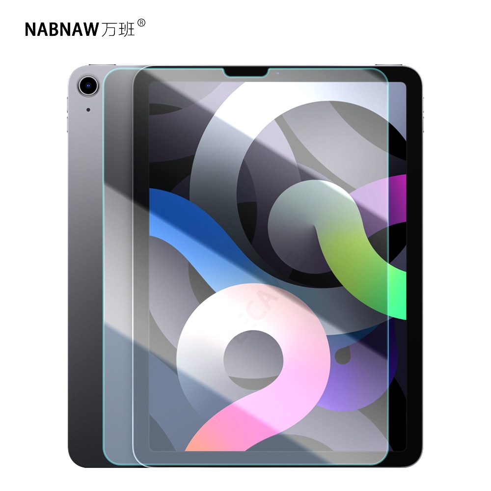 NABNAW Tempered Glass for iPad Air for Apple iPad Air Screen Protector 10.9 Inches Protective Film A2324 A2072